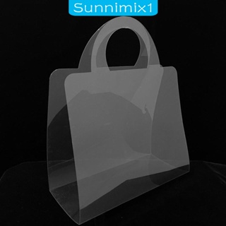 [Sunnimix1] ถุงบรรจุภัณฑ์ช่อดอกไม้ แบบใส สําหรับงานหมั้น วันวาเลนไทน์