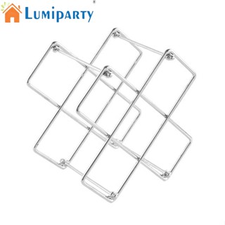 Lumiparty ชั้นวางขวดไวน์ 5 ขวด ถอดออกได้ ความแข็งแรงสูง สําหรับตกแต่งบ้าน โรงแรม