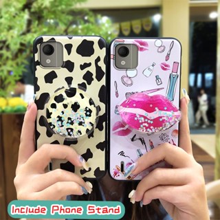 Back Cover Fashion Design Phone Case For Nokia C110 4G Soft Case protective Cartoon Anti-knock Kickstand Dirt-resistant