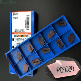 【Big Discounts】10pcs SP400 PC9030 Carbide Insert Turning Tools For Processing Stainless#BBHOOD