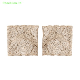 Peacellow ถุงเท้าตาข่าย ลูกไม้ ข้อสั้น ยืดหยุ่น สีพื้น มองไม่เห็น เรียบง่าย แฟชั่นฤดูร้อน สําหรับผู้หญิง TH