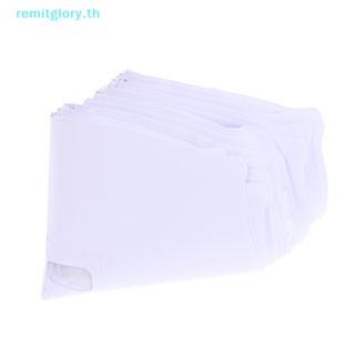 Remitglory กรวยกระดาษกรองสี แบบใช้แล้วทิ้ง 100 ชิ้น 50 ชิ้น