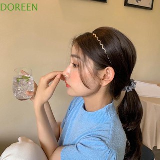 Doreen ที่คาดผม คลื่น สองชั้น ตกแต่งผม สําหรับเด็กผู้หญิง หวาน หญิง ที่คาดผม กันลื่น ที่คาดผม ใหม่ ที่คาดผม ซิลิก์ ที่คาดผม เกาหลี