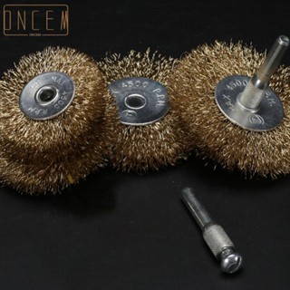 【ONCEMOREAGAIN】Convenient Crimped Wire Wheel Brush Designed for Confined or Hard to Reach Areas