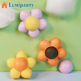 Lumiparty ลูกบอลหญ้าธรรมชาติ หมุนได้ 360 องศา สําหรับแมว