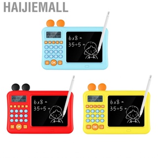 Haijiemall Kids Calculator with Notepad Addition Subtraction Multiplication Division Math Learning Machine WordPad