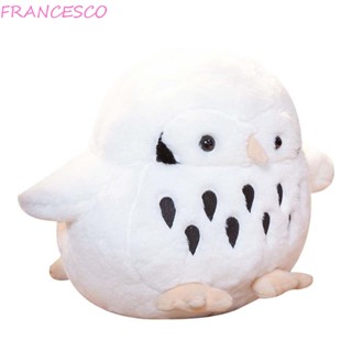 Francesco หมอนตุ๊กตานกฮูกน่ารัก ผ้ากํามะหยี่ขนนิ่ม สําหรับตกแต่งโซฟา