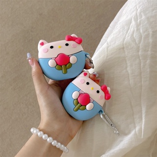 เคสหูฟังบลูทูธ ลายดอกไม้ Hello Kitty น่ารัก สําหรับ AirPods Pro2 2 3 Generation