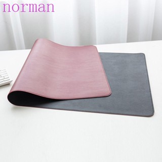 Norman แผ่นรองโต๊ะ กันน้ํามัน 11 สี อุปกรณ์สํานักงาน บ้าน นักเรียน เครื่องเขียน ตกแต่งโต๊ะ คีย์บอร์ด ผ้าปูโต๊ะ