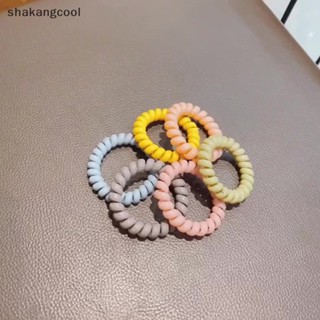 Shakangcool เชือกยางรัดโทรศัพท์ แบบเกลียว ไม่ทิ้งรอย สียืดหยุ่น SGL