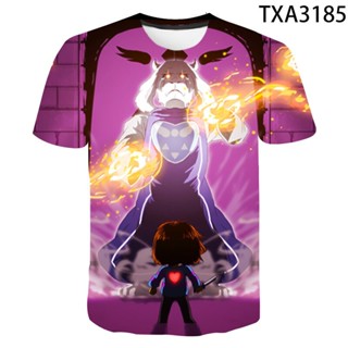 เสื้อยืด พิมพ์ลายเกม Undertale สไตล์สตรีท 2022