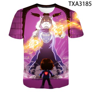 เสื้อยืด พิมพ์ลายเกม Undertale สไตล์สตรีท 2022