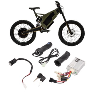 Fitness Life 48V 1000W Brushed Speed ​​Controller Kit with Throttle Twist Grip Lock Key for Electric Bike Tricycle