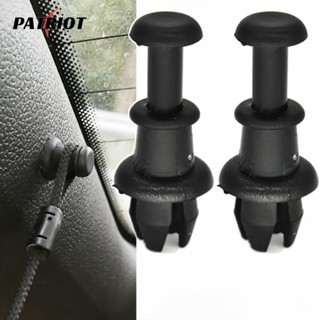 Pivot คลิปตะขอแขวนสายคล้อง สําหรับ Audi A3 Q2 W3 Parcel Shelf Strap String Clips Volkswagen Polo Golf Trunk Lanyard Hook Fixing Hook 1M6867574ก