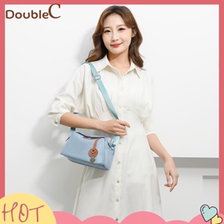 【Double C 】✿   กระเป๋าถือ กระเป๋าสะพายไหล่ ผ้าออกซ์ฟอร์ด ทรงโท้ท หรูหรา สําหรับสตรี