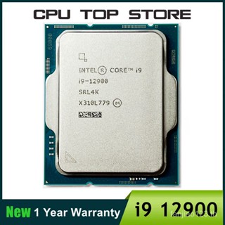 โปรเซสเซอร์ CPU Intel Core i9 12900 3.2GHz Sixteen-Core 10NM L3=20M 65W LGA 1700 ใหม่ แต่ไม่มีคูลเลอร์