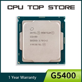 โปรเซสเซอร์ CPU Intel Pentium G5400 3.7GHz Dual-Core Quad-Thread 4M 54W LGA 1151