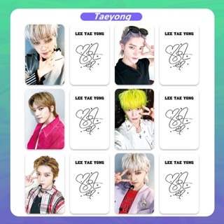 โฟโต้การ์ด NCT127 YUTA JOHNNY TAEIL LEE TAEYONG JAEHYUN JUNGWOO DOYOUNG โลโม่การ์ด โปสการ์ด Kpop ของราคาถูก CX 6 ชิ้น / ชุด