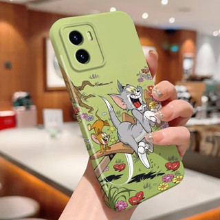 เคสโทรศัพท์มือถือแบบแข็ง กันกระแทก กันรอยกล้อง ลาย Tom Jerry ตลก สําหรับ Vivo Y77 Y77e T1x Y21 Y21a Y21e Y21g Y21s Y21t Y32 Y33s Y33t