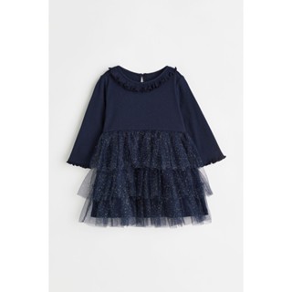 H&amp;M  Girl Tulle-skirt jersey dress 1125187_1