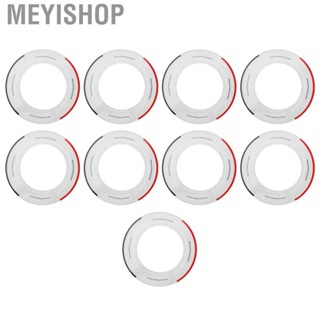 Meyishop 10Pcs Universal Wax Warmer Collar Waxing Machine Cleaning Paper Ring Heater Protective