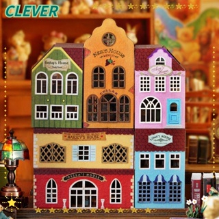 Clever บ้านตุ๊กตา ขนาดเล็ก ของเล่นสําหรับเด็ก