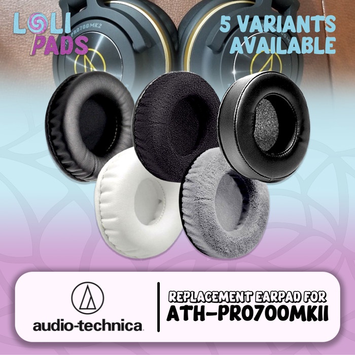 Earpad Earcup Ear Cushon Audio Technica ATH-Pro 700 MK II โฟม