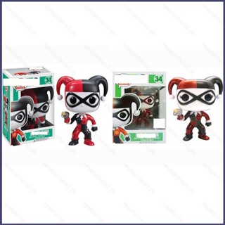 โมเดลฟิกเกอร์ Eula FUNKO POP DC Harley Quinn เหมาะกับของขวัญ สําหรับตกแต่งบ้าน เก็บสะสม