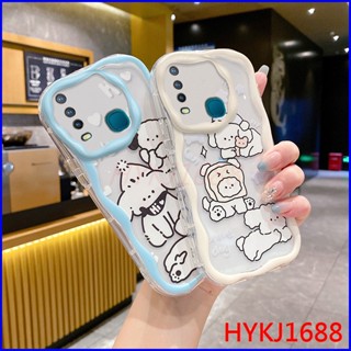 เคส Vivo Y11 เคส Vivo Y12 เคส Vivo Y15 เคส Vivo Y17 เคสซิลิโคน tpu แบบใส ลายการ์ตูน สําหรับ NYW