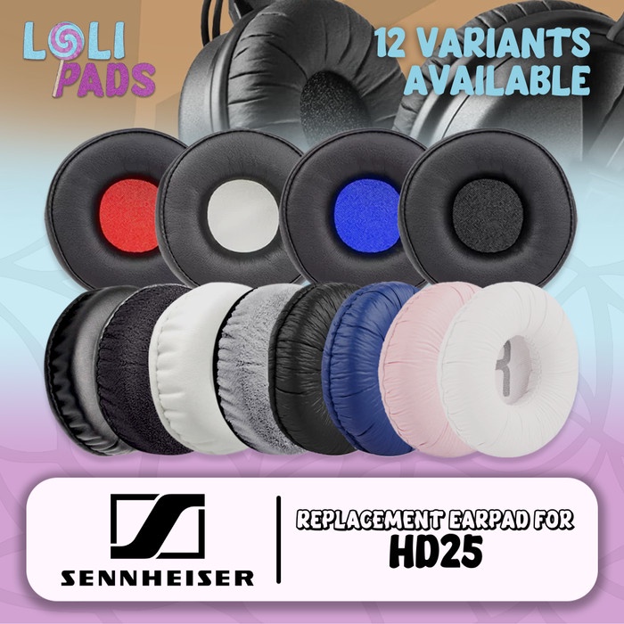 Sennheiser HD25 HD 25 HD25-1 HMD25 แผ่นรองหูฟังโฟม