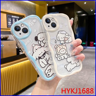 เคส iPhone 14 Pro Max เคส iPhone 14 เคส iPhone 14 Pro เคส iPhone 14 Plus 14Plus 14Pro เคสโทรศัพท์มือถือ ซิลิโคน tpu ใส ลายการ์ตูนครีม แฟชั่น สําหรับ NYW