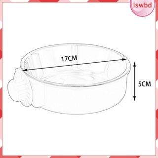 [lswbd] ชามใส่อาหาร แบบแขวน ถอดออกได้ สําหรับสัตว์เลี้ยง สุนัข แมว