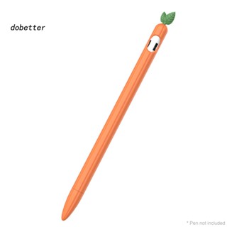 &lt;Dobetter&gt; เคสซิลิโคนนิ่ม รูปผักน่ารัก สําหรับ Apple Pencil 1/2