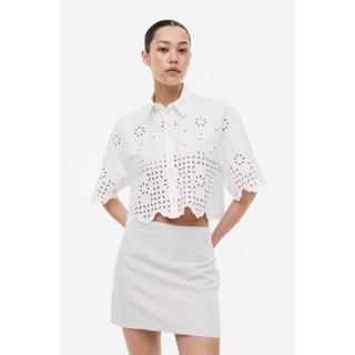 H&amp;M  Woman Broderie anglaise shirt 1154446_1