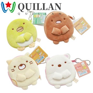 Quillan Sumikko Gurashi กระเป๋าสตางค์น่ารัก ห้อยจี้มุม สไตล์ญี่ปุ่น สําหรับแขวนหูฟัง สายเคเบิ้ล USB