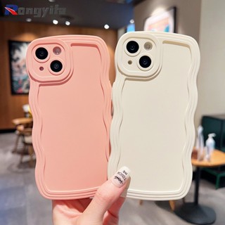 เคสโทรศัพท์มือถือแบบนิ่ม TPU กันกระแทก ลายคลื่น สีพื้น สําหรับ Redmi 12C 9A 9i 9C NFC 9 Redmi 10 4G 10A 10C K20 Pro