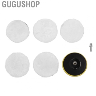 Gugushop Polishing Bonnet Pad  6in/150mm Long Lifespan Buffing Pad Cover Wide Application  for Car Polishing Machines