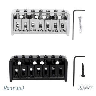 Runny สะพานสายกีตาร์ไฟฟ้า 7 สาย พร้อมประแจสกรู แบบเปลี่ยน