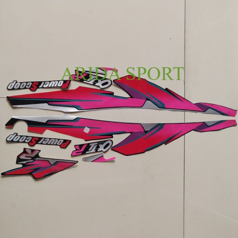 Striping alfa Yamaha v100/Alfa Alfa 100 power scoop striker Lis body b 1995 คุณภาพดีที่สุด
