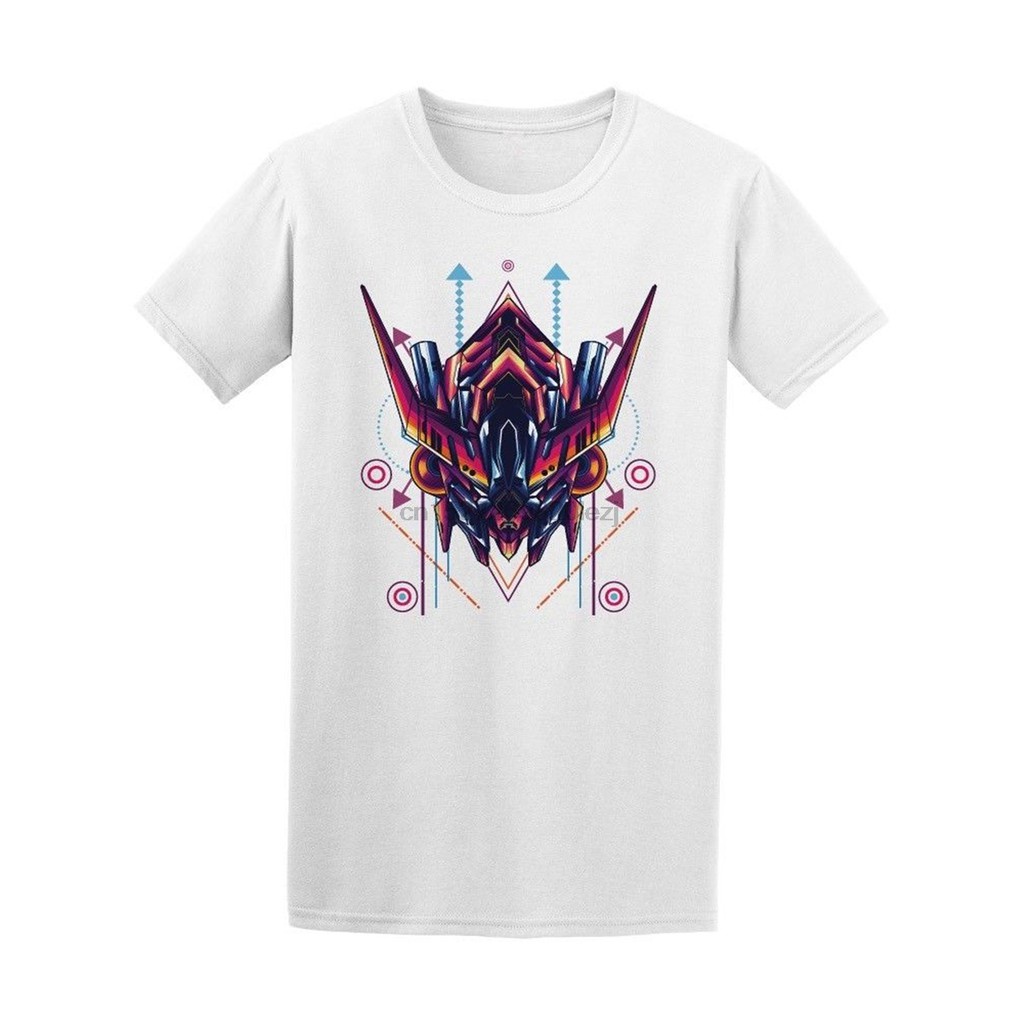 Gundam Barbatos Sacred Geometric MenS Tee -Image By Streetwear Funny T Shirt_03