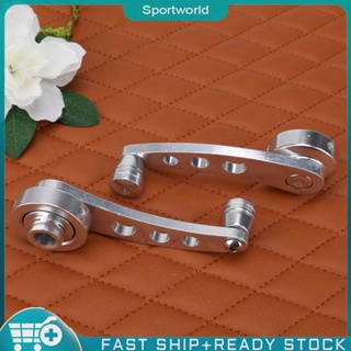 ❀sportworld【In Stock】 2 pcs อลูมิเนียมอัลลอยด์ Universal Car Window Handle Winder Riser เปลี่ยน