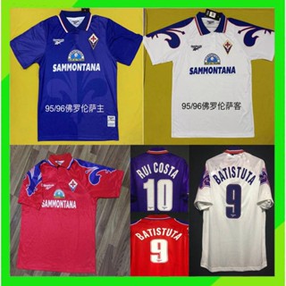 เสื้อยืด ลายทีมชาติฟุตบอล Gaopin 1995/1996 season Florence ชุดเหย้าเยือน