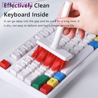 NORMAN Soft Headphone Cleaning Brush Wireless Bluetooth Keyboard Cleaner Earphone Cleaner Pen Kit Microfiber Brush Puller Kit Keycap Puller Cleaning Supplies Multifunction Keyboard Cleaning Tools Earbuds Dust Remover/Multicolor