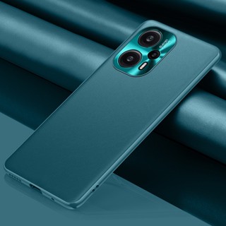 เคสซิลิโคน หนัง PU แบบบางพิเศษ ป้องกันเลนส์กล้อง หรูหรา สําหรับ POCO F5 Xiaomi Redmi Note 12 Turbo