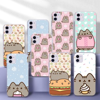 เคสโทรศัพท์มือถือแบบนิ่ม TPU ใส ลายแมวน่ารัก 53Q สําหรับ Samsung J2 Prime 4 Core J5 6 Plus J7 J8 S7