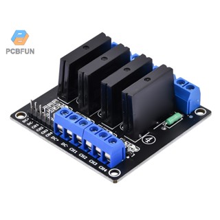 Pcbfun โมดูลรีเลย์โซลิดสเตท ระดับต่ํา Dc5v 4 6 8channels Ssr