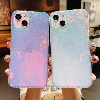 เคสโทรศัพท์มือถือ แบบใส ลายกลิตเตอร์ ไล่โทนสี หรูหรา สําหรับ iPhone 14 13 12 11 Pro MAX Xs XR 8 7 Plus SE 2020