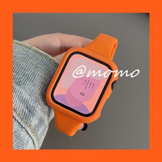 เคสนาฬิกาข้อมือ พร้อมสายบาง สําหรับ iWatch ultra Series 8 7 4 5 6 SE 49 มม. 44 มม. 45 มม. 41 มม. 40 มม.