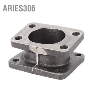 Aries306 T3 เป็น T4 อะแดปเตอร์เทอร์โบ 15 องศา หน้าแปลนท่อไอเสียเทอร์โบชาร์จเจอร์ อุปกรณ์เสริม