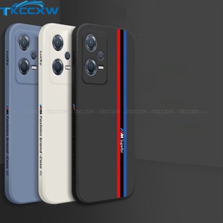 เคสซิลิโคนนิ่ม ทรงสี่เหลี่ยม ป้องกันกล้อง สําหรับ Xiaomi Poco X5 Pro M5S C40 F4 F3 GT X3 NFC